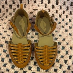 Brown Strappy Sandals